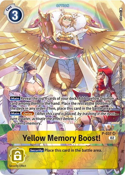 yellow option cards digimon How to play Card Game: rules, how to build a deck and how to win the Digimon TCG explained Includes a rare Yellow Memory Boost card from the Digimon Generation series Digimon Trading Card Game Great
