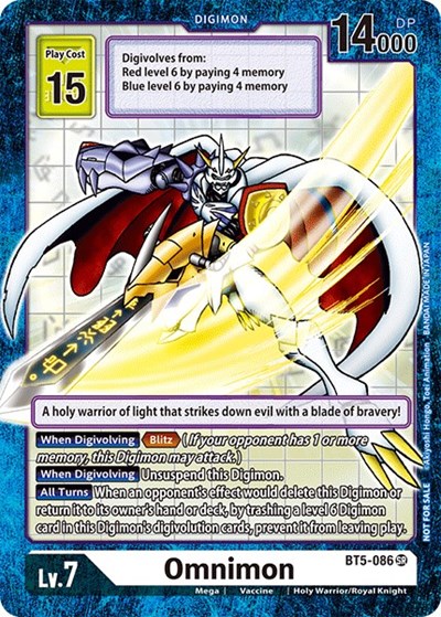 digimon omnimon card Omnimon: Merciful Mode [BT9-083] [X Record] – TokenMTG [When Digivolving] Choose 1 of your opponents Digimon Digimon Trading Card Game Secret