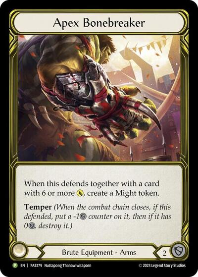 Apex Bonebreaker - FAB179 - Cold Foil - LaughingDragonMTG