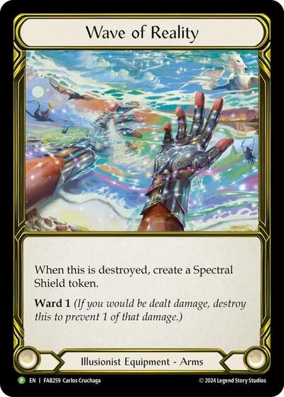Wave of Reality (Golden) - FAB259 - Cold Foil - Magic Stronghold Games