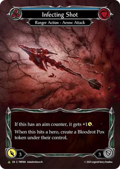 FaB 傷口への感染 Infecting Shot Marvel Infecting Shot (Blue) (Marvel) - TNP006 - Rainbow Foil - Magic