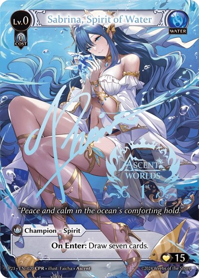 Sabrina, Spirit of Water - Foil - Magic Stronghold Games