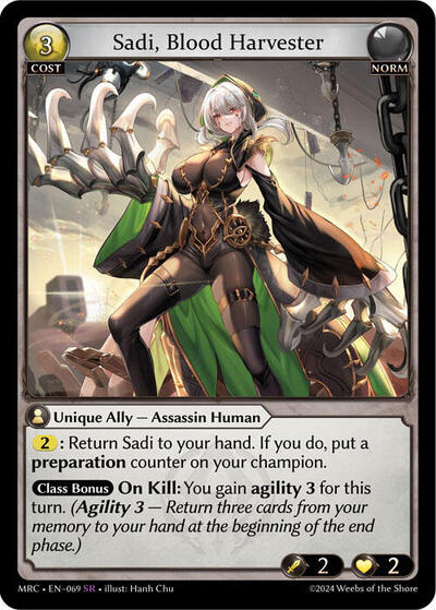 Sadi, Blood Harvester - Foil - Magic Stronghold Games