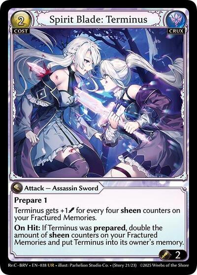 Spirit Blade: Terminus (CSR) - Foil - Magic Stronghold Games