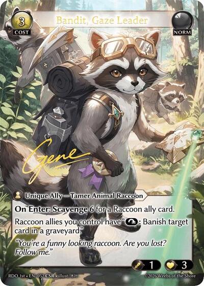 Bandit, Gaze Leader CSR 1枚 Bandit, Gaze Leader (CSR) - Foil - Magic Stronghold Games