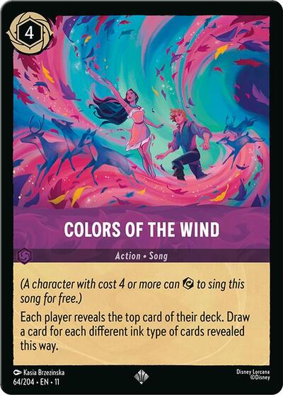 Colors of the Wind - Cold Foil - LaughingDragonMTG