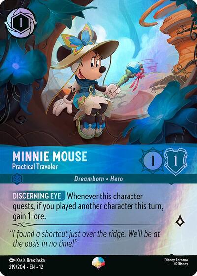mulan lorcana cards 006 Minnie Mouse