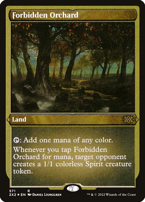 mtg 禁忌の果樹園　CHK foil Foil】《禁忌の果樹園/Forbidden Orchard》[CHK] 土地R | 日本