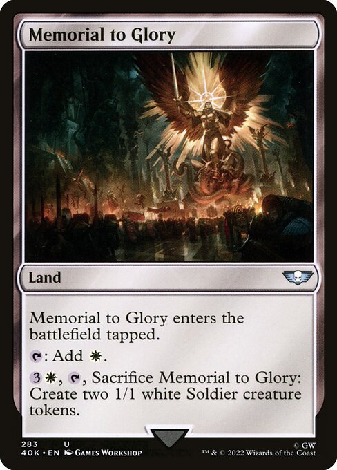 Memorial to Glory - LaughingDragonMTG