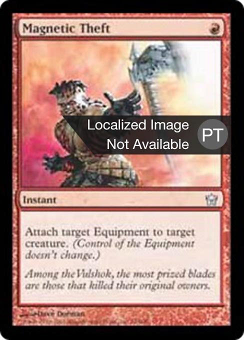 Magnetic Theft (PT) - Foil - LaughingDragonMTG