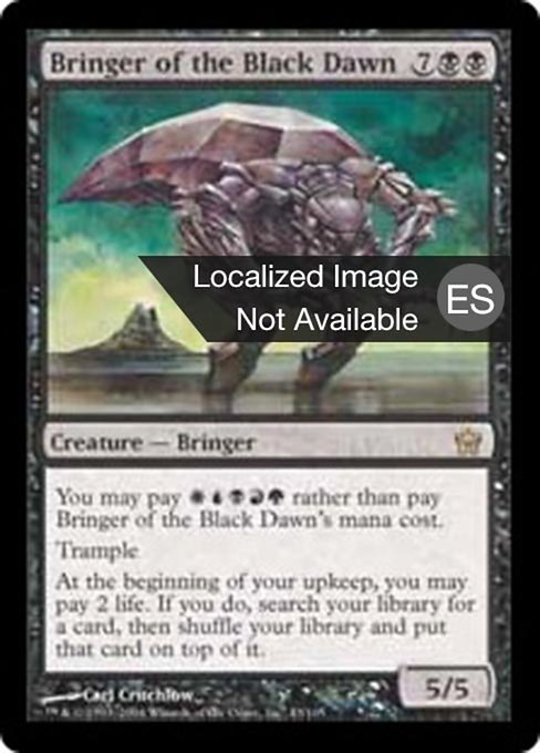 mtg bringer cards Magic: The Gathering - Bringer of The White Dawn main image 0