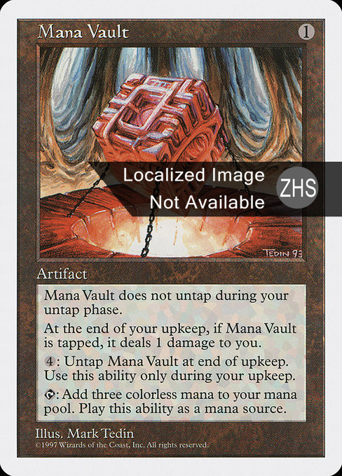 Mana Vault (ZHS) - LaughingDragonMTG