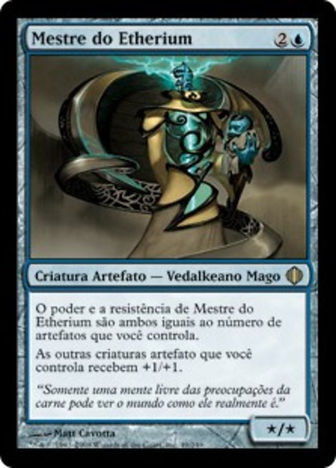 the master mtg card The Master Mesmerist Foil - WHO main image 0