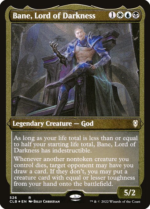 bane mtg card Chevill, of Monsters : Toys & Games target opponent may have you draw a card MTGNexus - Bane, Venom-Infused Tactician