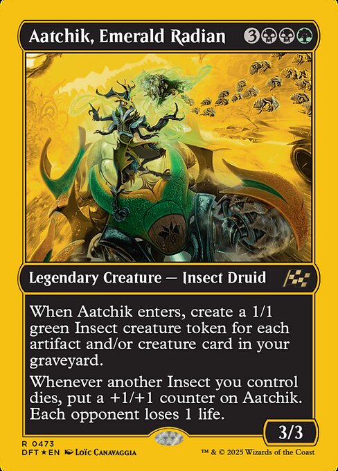 Aatchik, Emerald Radian - First-Place Foil - LaughingDragonMTG Aatchik, Emerald Radian - First-Place Foil - LaughingDragonMTG