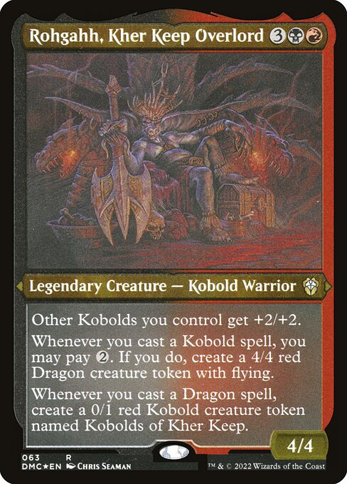 MTG　Rohgahh of Kher Keep英語1枚　メルカリ便 Rohgahh, Kher Keep Overlord - Foil Etched - Magic Stronghold Games