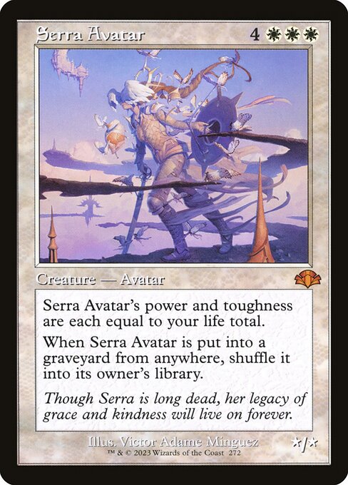 Serra Avatar - Foil Retro Frame - LaughingDragonMTG
