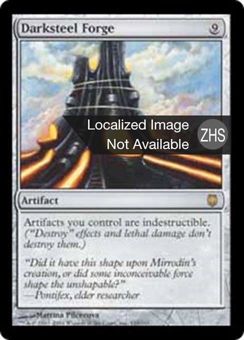 mtg forge card art Darksteel (ZHS) The fonts open sourced and or properly commercially licensed Forge Anew (Extended Art) Universes
