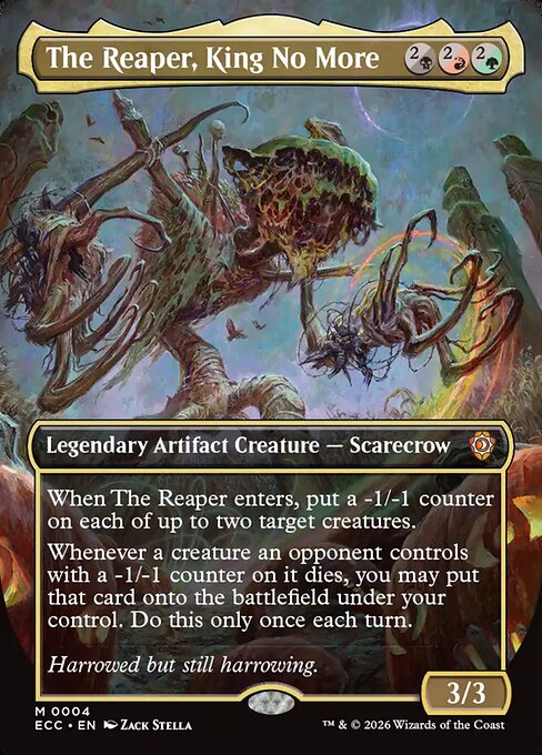 The Reaper, King No More - Extended Art - LaughingDragonMTG