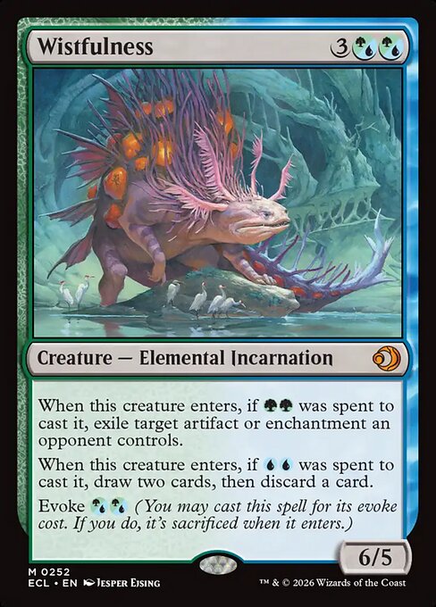 MTG 幽愁/Wistfulness　foil版 Wistfulness - Foil - LaughingDragonMTG