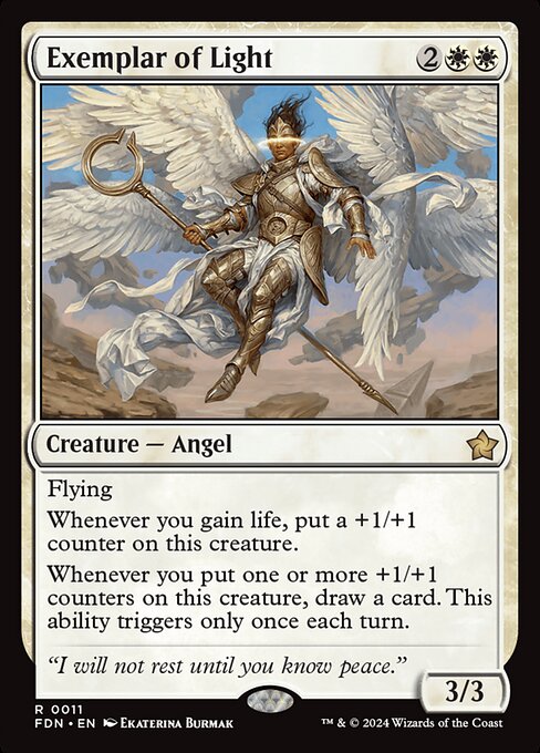 mtg whenever you gain life draw a card Lich 30th Anniversary Edition (30A) #407 Scryfall Magic: The Gathering Search Exemplar of Light (#11) -