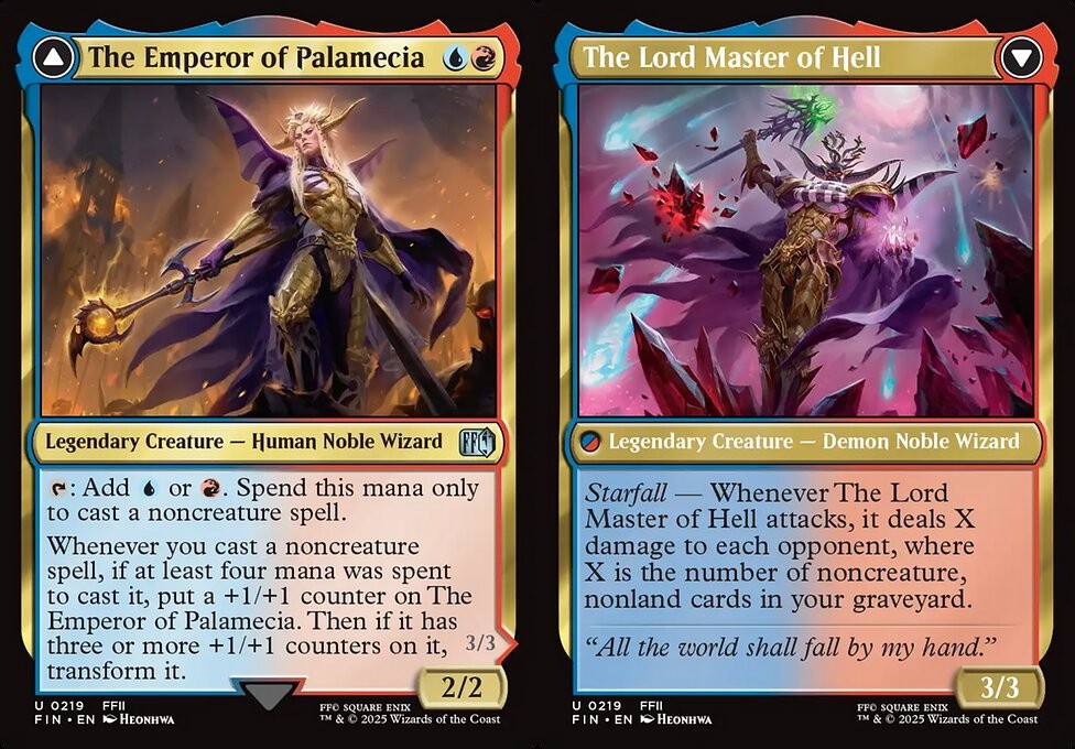 the emperor hell tyrant final fantasy mtg Emperor, If X is 5 or more MTG Final Fantasy The Emperor,