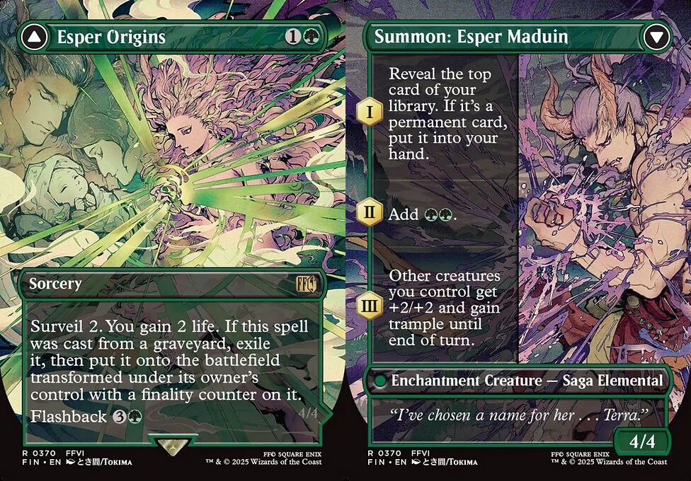 mtg final fantasy esper origins Terra, Magical Adept // Esper Terra (Borderless) [FINAL FANTASY] main image 1