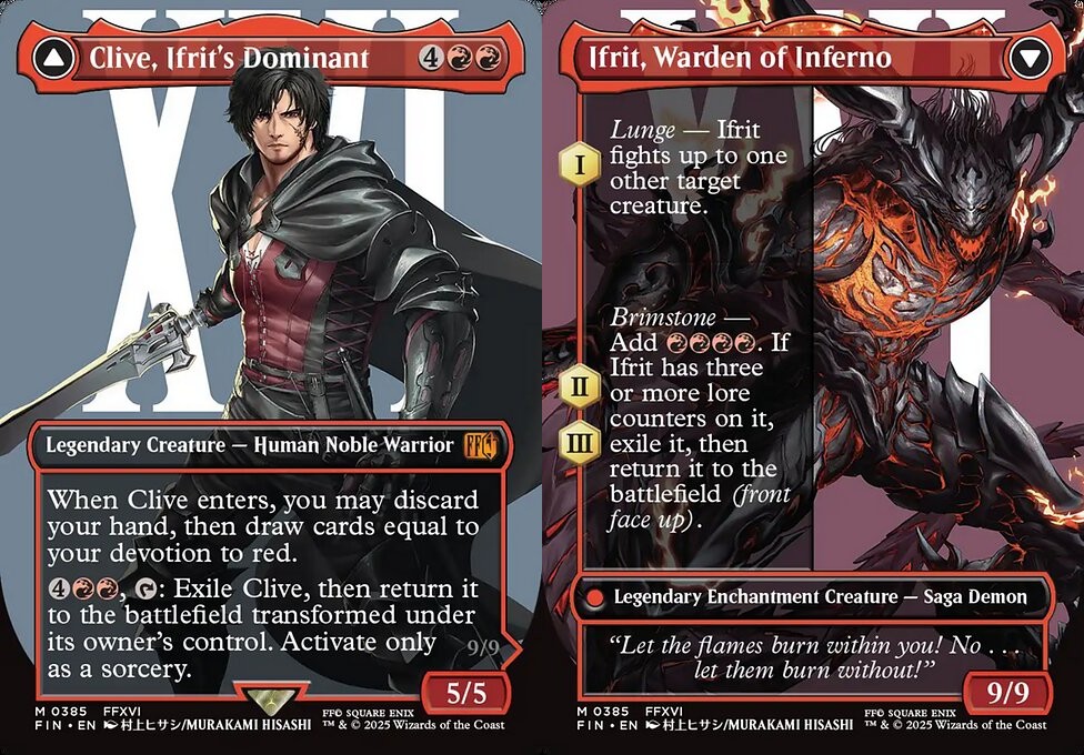 clive mtg card MTG [FIN] Final Fantasy Commander Decks (5 options) – Common Ground Games main image 0