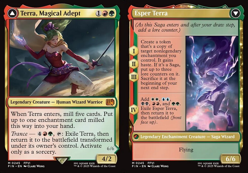 terra mtg card Terra, Magical Adept // Esper Activate only as a sorcery Terra, Magical Adept - FINAL