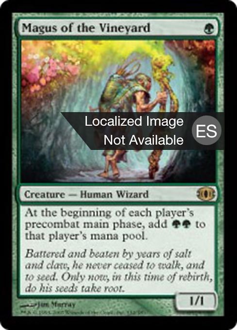 Magus of the Vineyard (ES) - LaughingDragonMTG