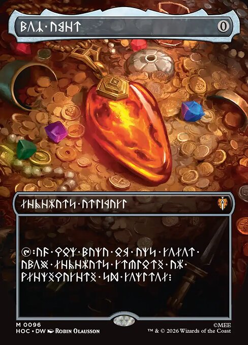 Mox Amber - Foil Dwarvish Extended Art - Magic Stronghold Games