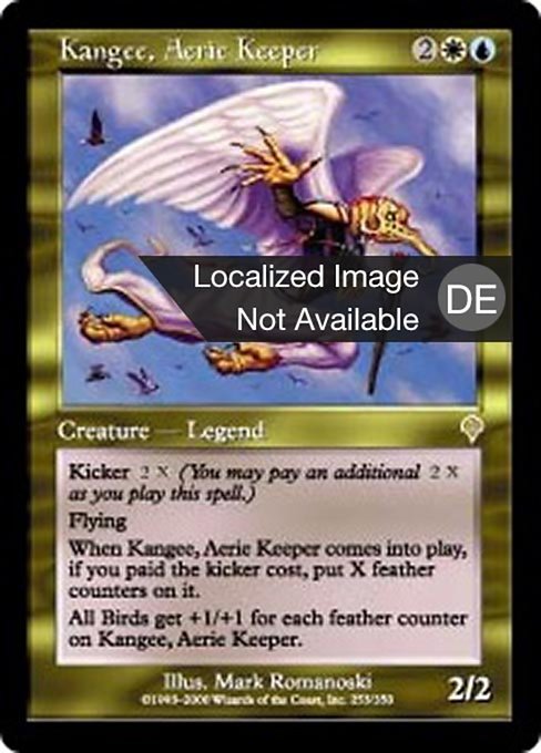 【Foil】Kangee, Aerie Keeper英語版マジックザギャザリング Kangee, Aerie Keeper (DE) - Foil - LaughingDragonMTG