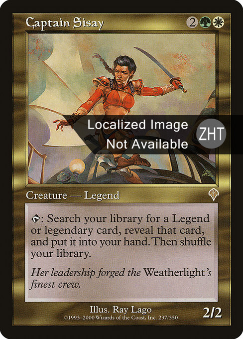 Captain Sisay (ZHT) - Foil - LaughingDragonMTG