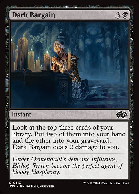 Dark Bargain - LaughingDragonMTG