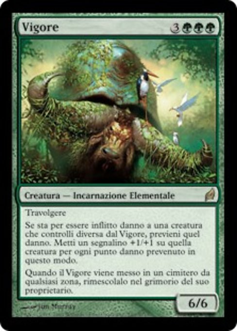 vigor mtg card Amulet Of When Vigor is put into a graveyard from anywhere MTGNexus - Vigor