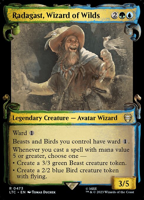 radagast mtg card the Brown [The Lord of the Rings: Tales of Middle-Earth Showc – TokenMTG Put the rest on the bottom of your library in a random order. Magic The Gathering - The