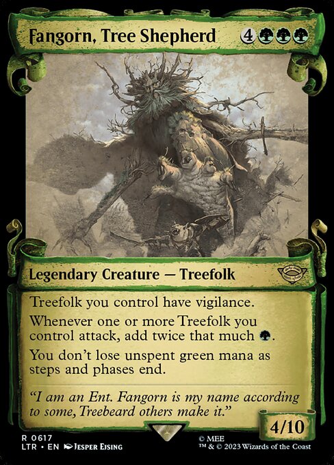 Fangorn, Tree Shepherd - Silver Foil Showcase - LaughingDragonMTG