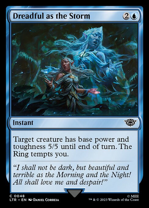 Dreadful as the Storm - LaughingDragonMTG