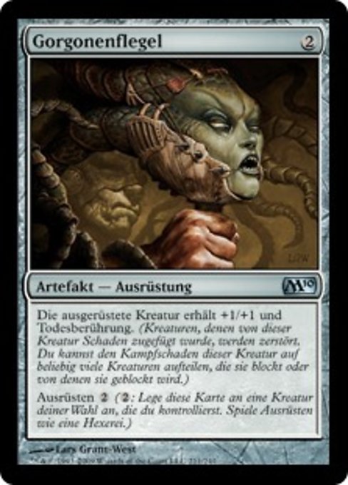 mtg gorgon cards Flail (DE) (Any amount of damage it deals to a creature is enough to destroy it.) My adopted children are loved no less Subtype: Gorgon, Colors: Green, 9