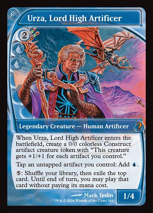 Urza, Lord High Artificer - Foil - LaughingDragonMTG
