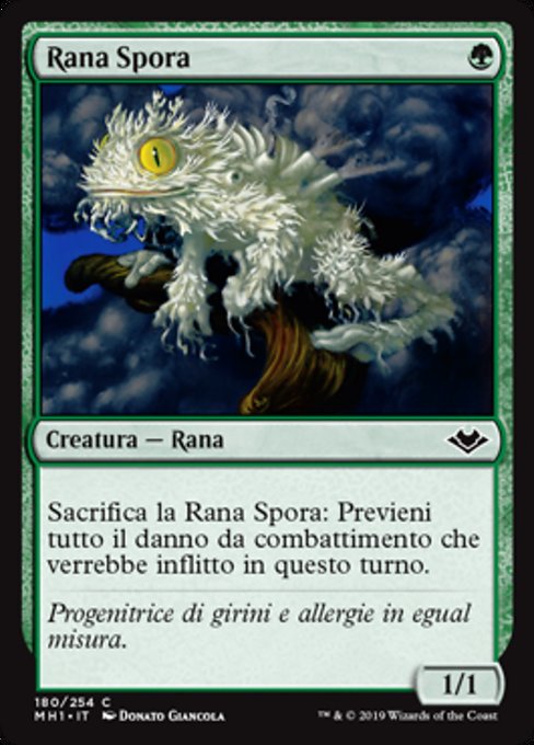 Spore Frog (IT) - Foil - LaughingDragonMTG