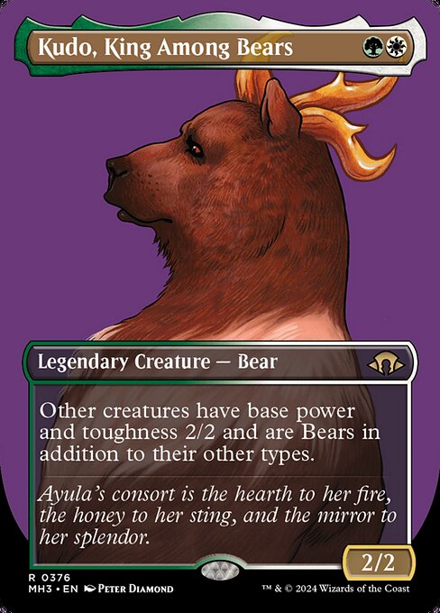 mtg cards with bears in the art Wilson, Bear Comrade, Alchemy Horizons: Baldur's Gate (HBG) Price predatory drive. Bear  The Brothers' War