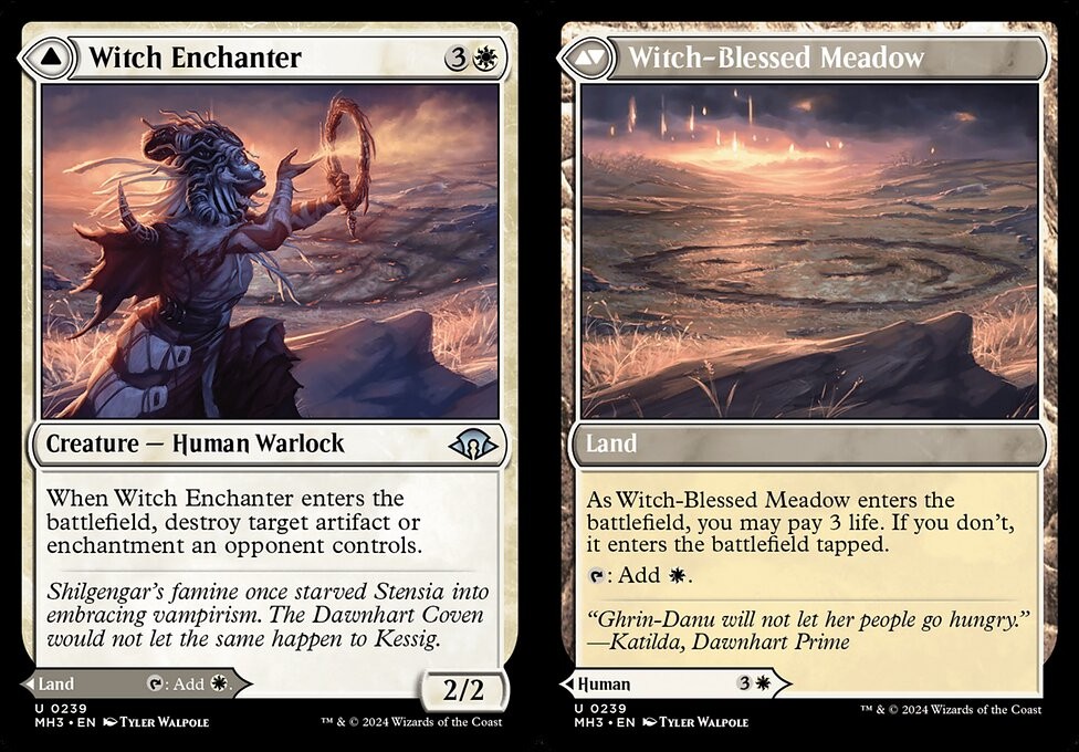 Witch Enchanter // Witch-Blessed Meadow - Foil - Bill & Ogre's Games