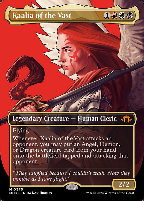 Kaalia of the Vast (#375) - Foil Extended Art - LaughingDragonMTG