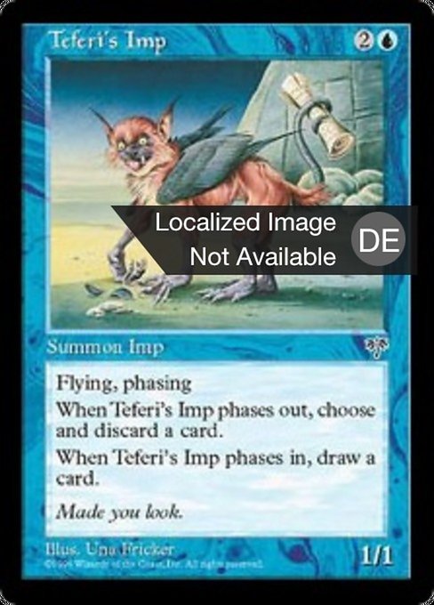 Teferi's Imp (DE) - LaughingDragonMTG