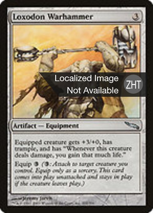 Loxodon Warhammer (ZHT) - Foil - Paragon City Games