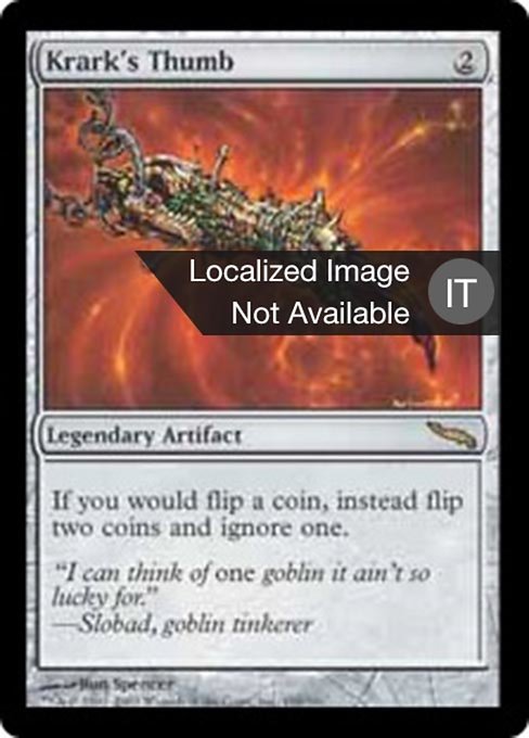Krark's Thumb (IT) - Foil - LaughingDragonMTG