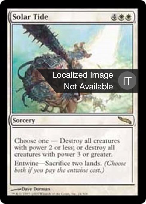 Solar Tide (IT) - LaughingDragonMTG