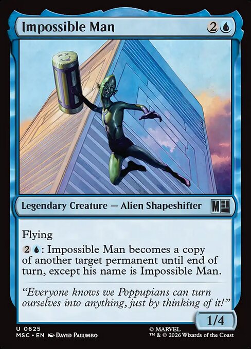 MTG　インポッシブル・マン/Impossible Man EN foil Impossible Man - Foil - LaughingDragonMTG