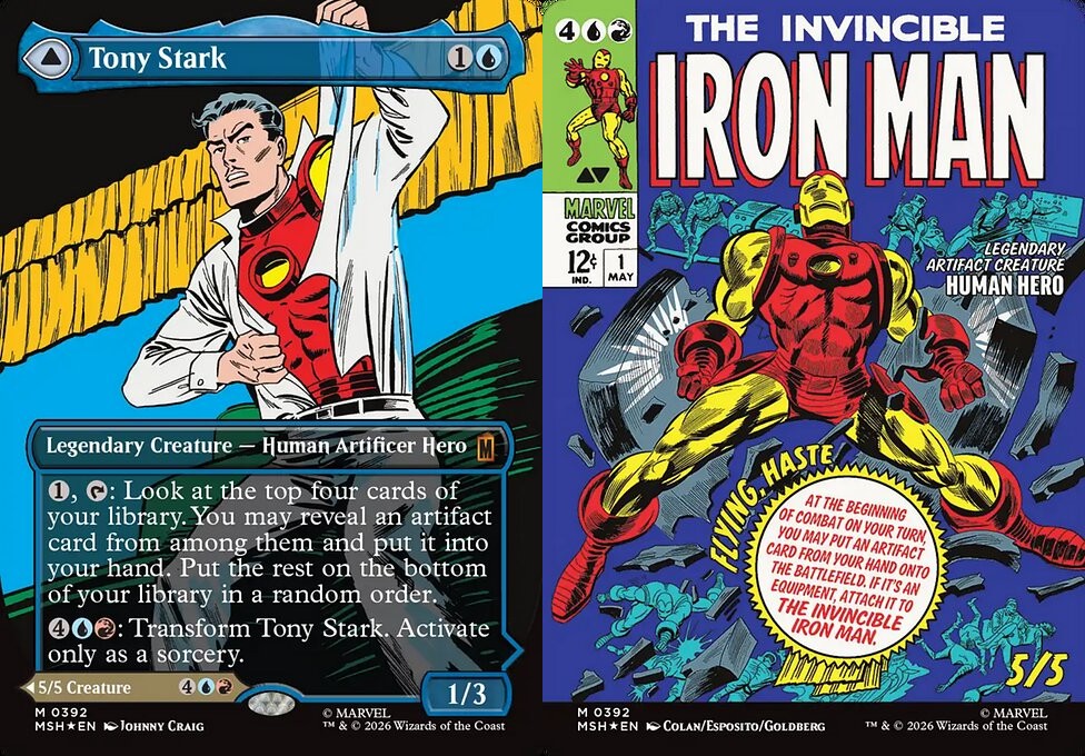 Tony Stark // The Invincible Iron Man (#392) - Foil Extended Art